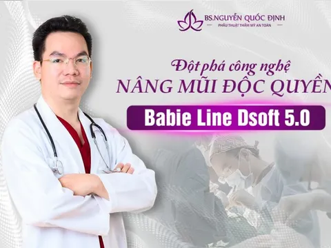 Babie Line Dsoft 5.0 – Công nghệ nâng mũi sụn sườn giúp phái đẹp nâng tầm nhan sắc