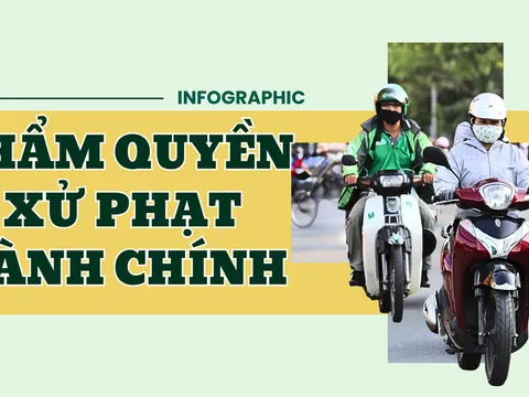 Infographic: Thẩm quyền xử phạt của Chủ tịch UBND xã, phường từ 1-7